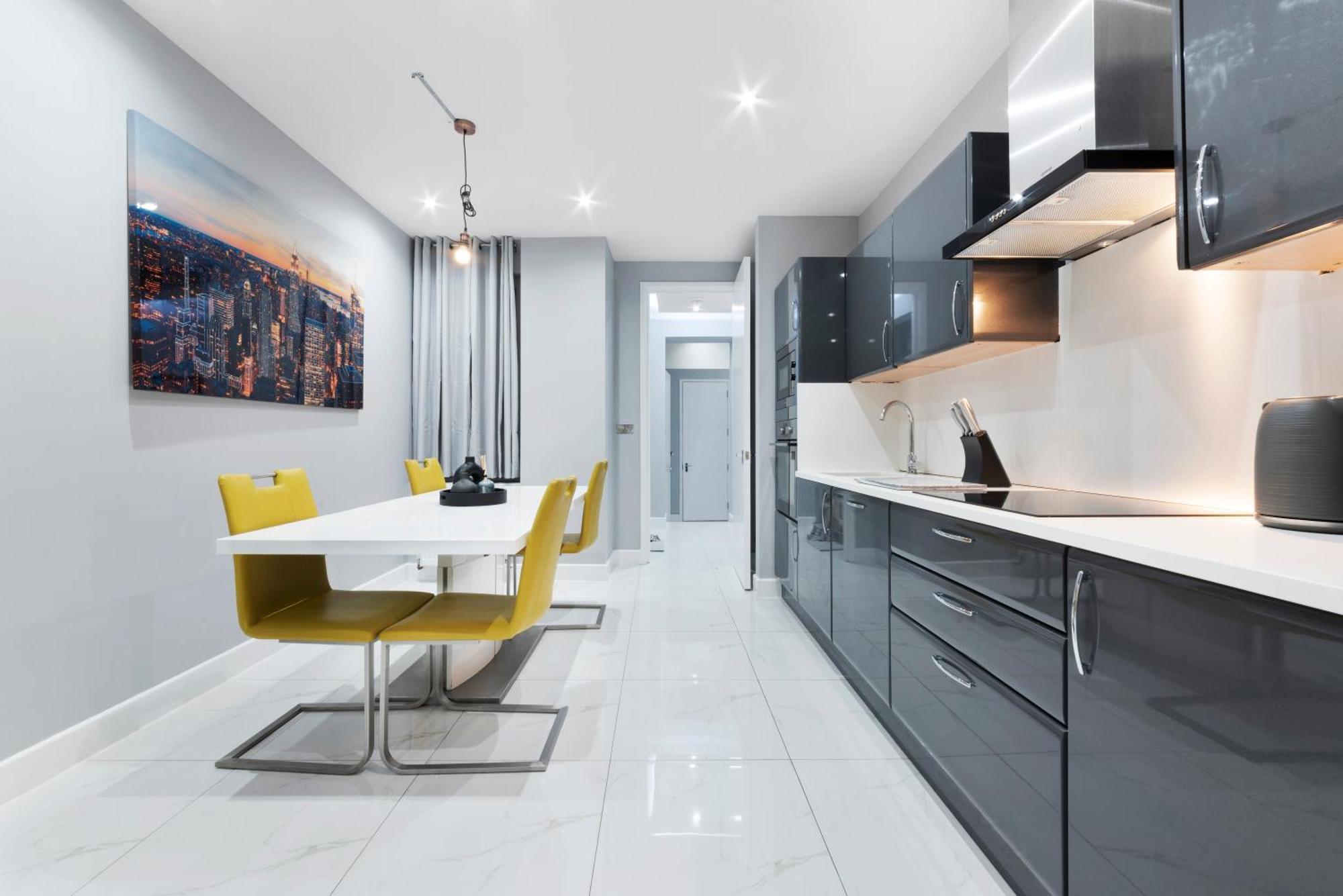 High Ceiling Modern Heart Of