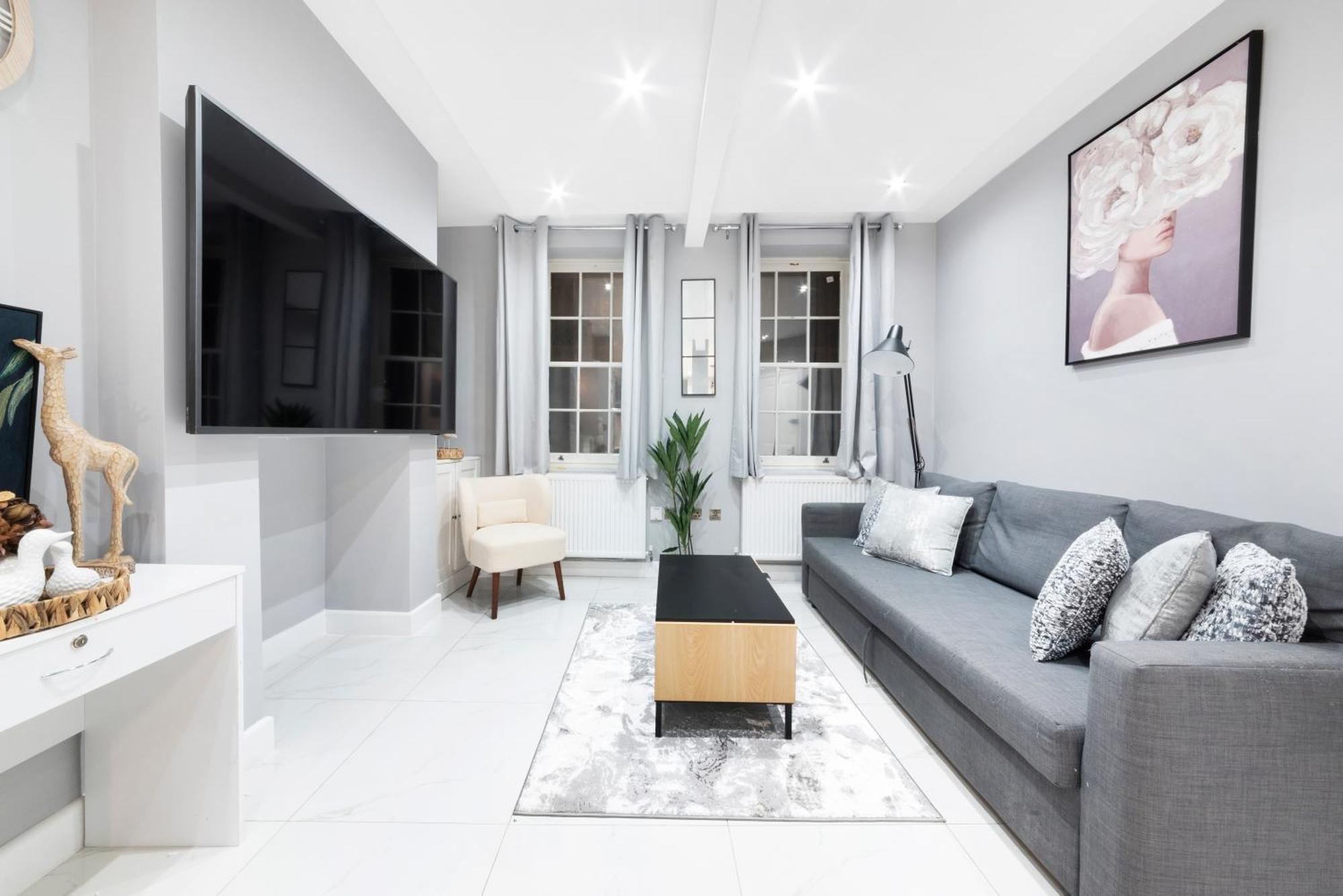 Apartment High Ceiling Modern Heart Of London